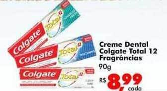Big Box Creme Dental Colgate Total 12 Fragrâncias oferta