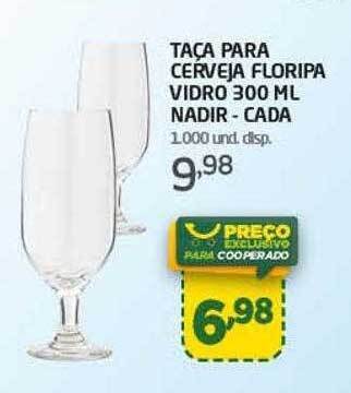 Cooper Taça Para Cerveja Floripa Vidro Nadir - Cada oferta