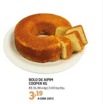 Bolo De Aipim Cooper Kg