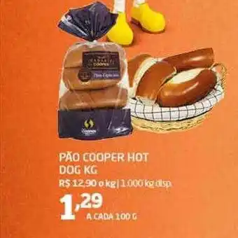 Pão Cooper Hot Dog Kg
