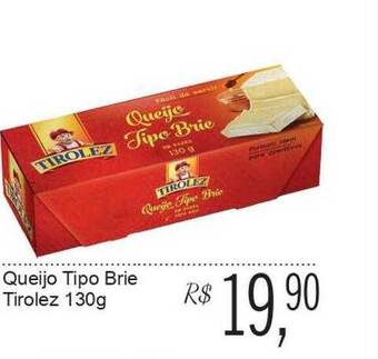 Festval Queijo Tipo Brie Tirolez oferta