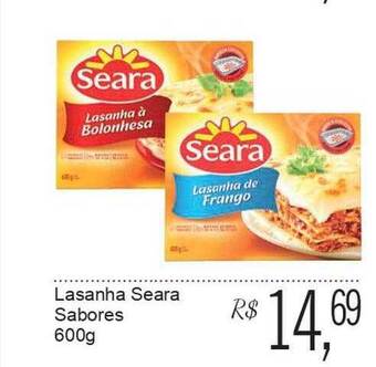 Festval Lasanha Seara Sabores oferta