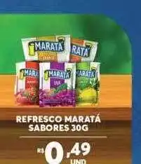 Atacadão Centro Sul Refresco Maratá Sabores oferta