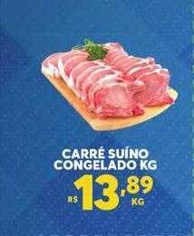 Atacadão Centro Sul Carré Suíno Congelado oferta