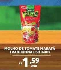 Atacadão Centro Sul Molho De Tomate Maratá Tradicional Sh oferta