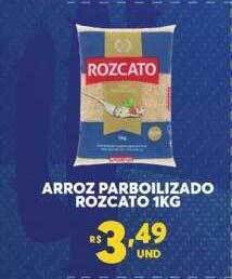 Atacadão Centro Sul Arroz Parboilizado Rozcato oferta