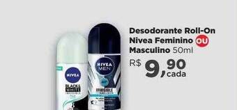 Farmácias Nissei Desodorante Roll-on Nivea Feminino Ou Masculino oferta