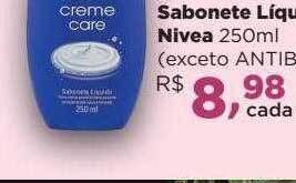 Farmácias Nissei Sabonete Liquido Nivea oferta