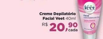 Farmácias Nissei Creme Depilatorio Facial Veet oferta