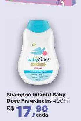 Farmácias Nissei Shampoo Infantil Baby Dove Fragrâncias oferta