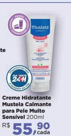 Creme Hidratante Mustela Calmante Para Pele Muito Sensivel