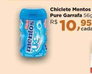 Chiclete Mentos Pure Garrafa