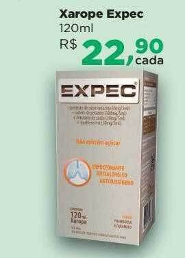 Farmácias Nissei Xarope Expec oferta
