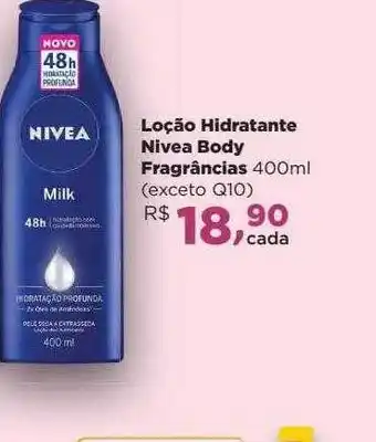 Farmácias Nissei Loção Hidratante Nivea Baby Fragrâncias oferta