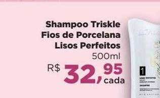 Farmácias Nissei Shampoo Triskle Fios De Porcelana Lisos Perfeitos oferta