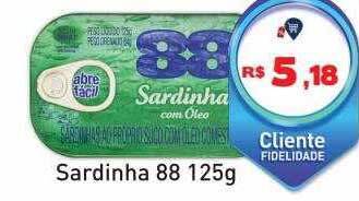 Tonin Superatacado Sardinha 88 oferta
