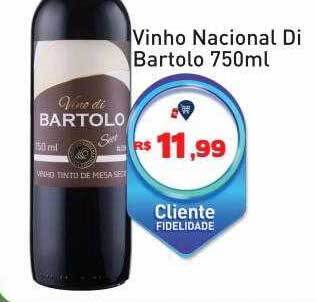 Tonin Superatacado Vinho Nacional Di Bartolo oferta
