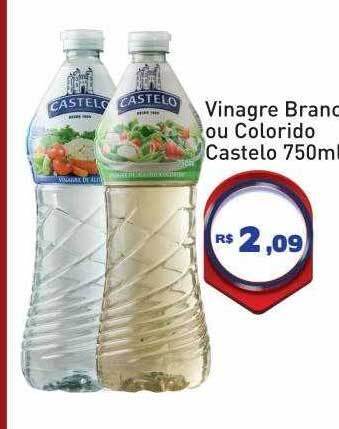 Tonin Superatacado Vinagre Branco Ou Colorido Castelo oferta