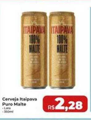Cerveja Itaipava Puro Malte