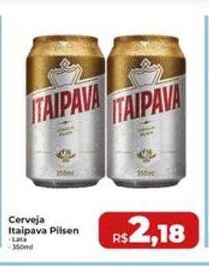Rebouças Supermercados Cerveja Itaipava Pilsen oferta