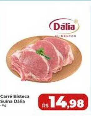 Rebouças Supermercados Carré Bisteca Suína Dália oferta
