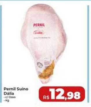 Rebouças Supermercados Pernil Suíno Dália oferta