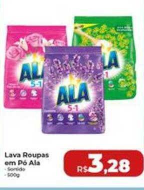 Lava Roupas Em Pó Ala