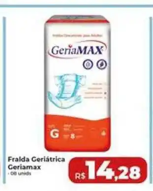 Fralda Geriátrica Geriamax