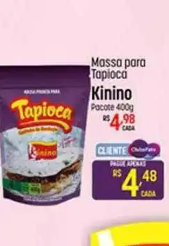 Muffato Massa Para Tapioca Kinino oferta