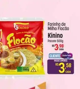 Farinha De Milho Flocão Kinino
