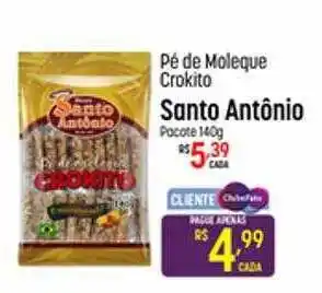 Muffato Pé De Moleque Crokito Santo Antônio oferta