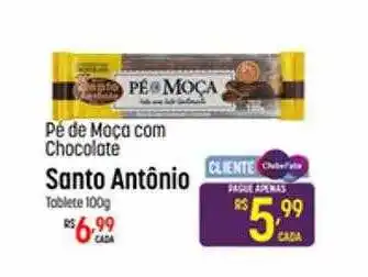 Muffato Pé De Moça Com Chocolate Santo Antônio oferta