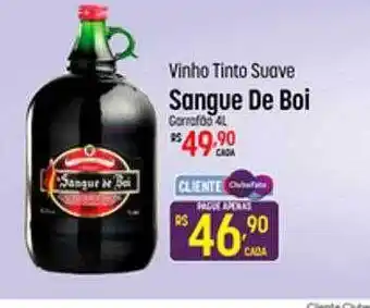 Muffato Vinho Tinto Suave Sangue De Boi oferta