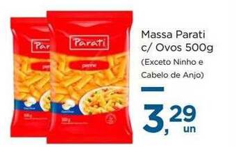 Super São Luiz Massa Parati C Ovos oferta
