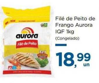 Super São Luiz Filé De Peito De Frango Aurora Iqf oferta