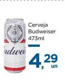 Super São Luiz Cerveja Budweiser oferta