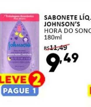 Supermercados Baklizi Sabonete Líq Johnson's Hora Do Sono Leve 2 Pague 1 oferta