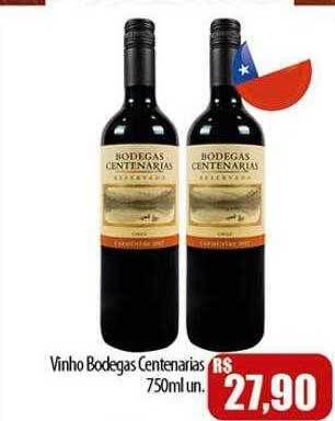 Proença Supermercados Vinho Bodegas Centenarias oferta