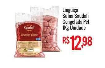 Mart Minas Linguiça Suína Saudali Congelada Pct Unidade oferta