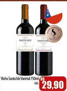 Proença Supermercados Vinho Santa Isle Varietal oferta