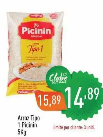 Supermercados Pague Menos Arroz Tipo Picinin oferta
