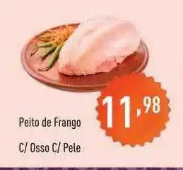 Supermercados Pague Menos Peito De Frango C Osso C Pele oferta