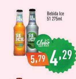 Supermercados Pague Menos Bebida Ice 51 oferta