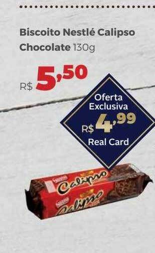Villarreal Supermercados Biscoito Nestlé Calipso Chocolate oferta