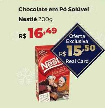Villarreal Supermercados Chocolate Em Pó Solúvel Nestlé oferta