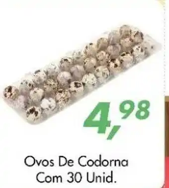 Barbosão Extra Supermercados Ovos De Codorna Com 30 Unid. oferta