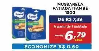 Mussarela Fatiada Itambé