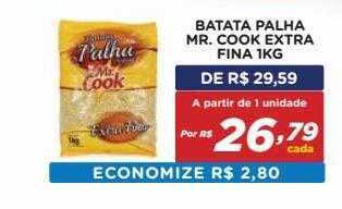 Bahamas Mix Batata Palha Mr. Cook Extra Fina oferta