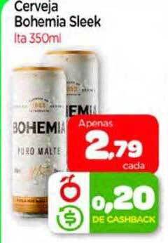 Cerveja Bohemia Sleek