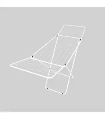 Freitas Varejo Varal de chão com abas em alumínio útil bazar 1mx90cm branco oferta